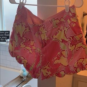 Lily Pulitzer Scalloped Shorts